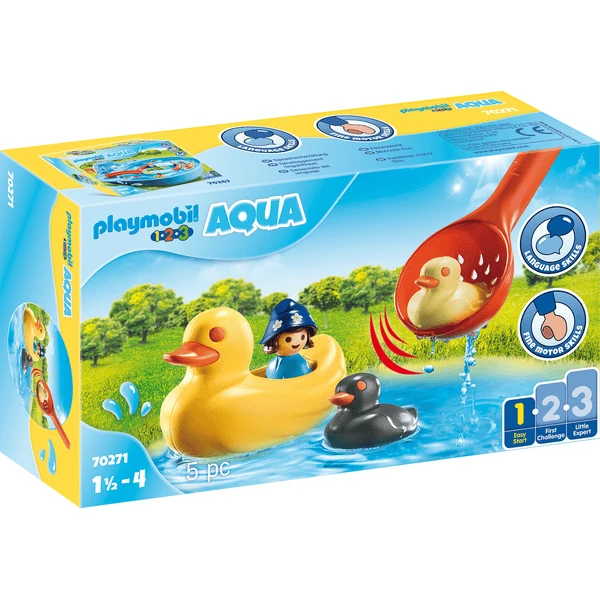 PLAYMOBIL ® 1 2 3 AQUA Eendenfamilie 70271 - Image 5