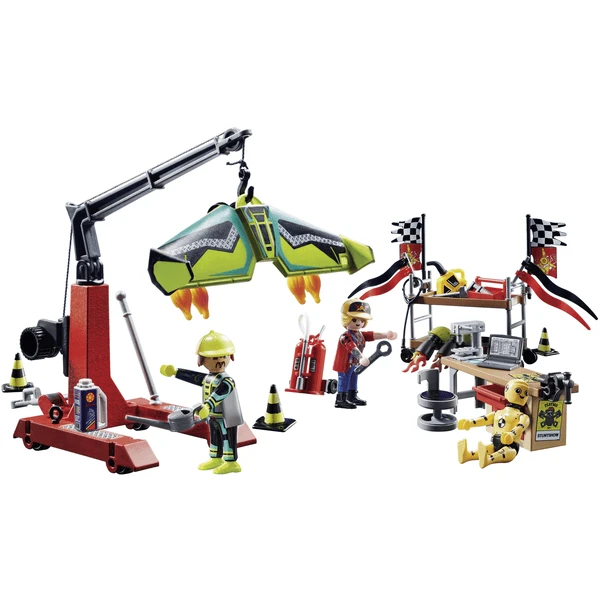 Playmobil Lucht Stuntshow Service Station - Image 5