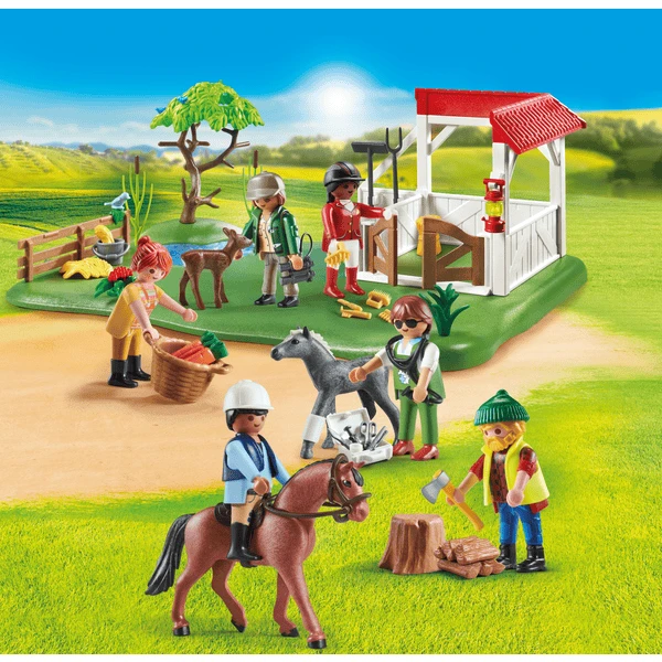 PLAYMOBIL ® Mijn Cijfers: Horse Ranch - Image 3
