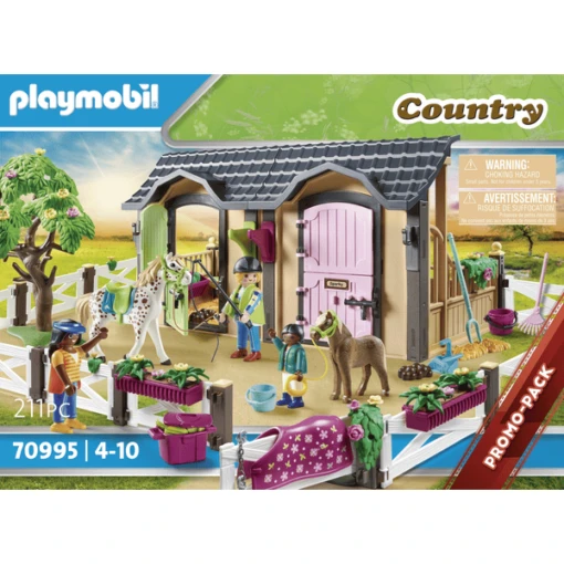 PLAYMOBIL ® Paardrijlessen Met Paardenboxen - Afbeelding 2