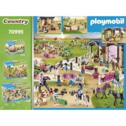 PLAYMOBIL ® Paardrijlessen Met Paardenboxen -Randwinkel Voor Kinderen playmobil paardrijlessen met paardenboxen a329519 2