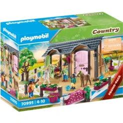 PLAYMOBIL ® Paardrijlessen Met Paardenboxen