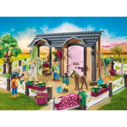 PLAYMOBIL ® Paardrijlessen Met Paardenboxen -Randwinkel Voor Kinderen playmobil paardrijlessen met paardenboxen a329519 3
