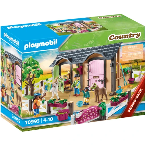 PLAYMOBIL ® Paardrijlessen Met Paardenboxen