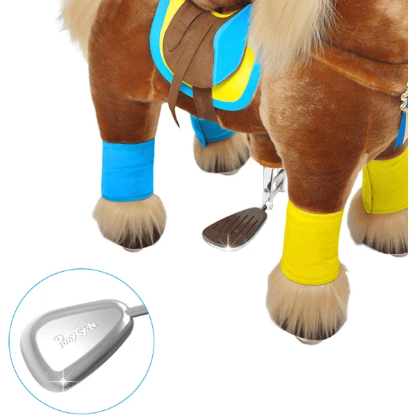 PonyCycle® Paard Brown Middelgroot - Afbeelding 2