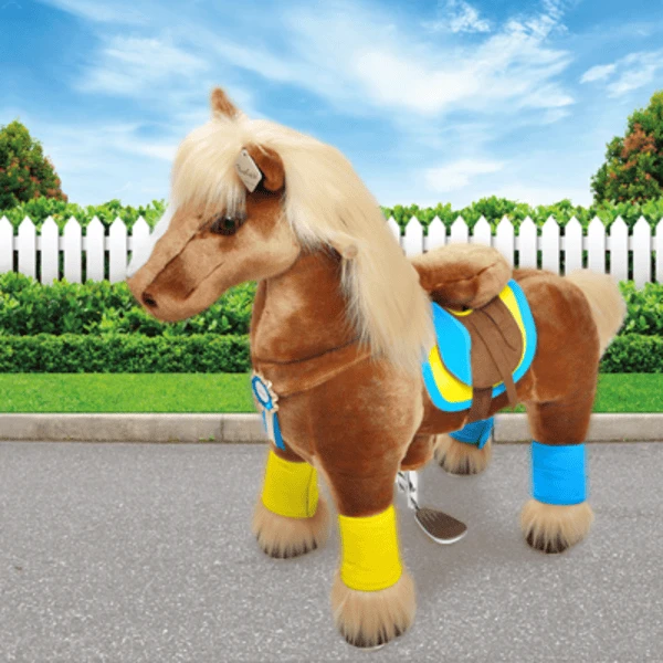 PonyCycle® Paard Brown Middelgroot - Afbeelding 5