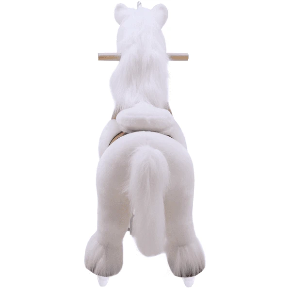 PonyCycle ® Witte Eenhoorn Met Rem - Groot - Image 3