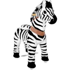 PonyCycle ® Zebra Met Rem - Groot