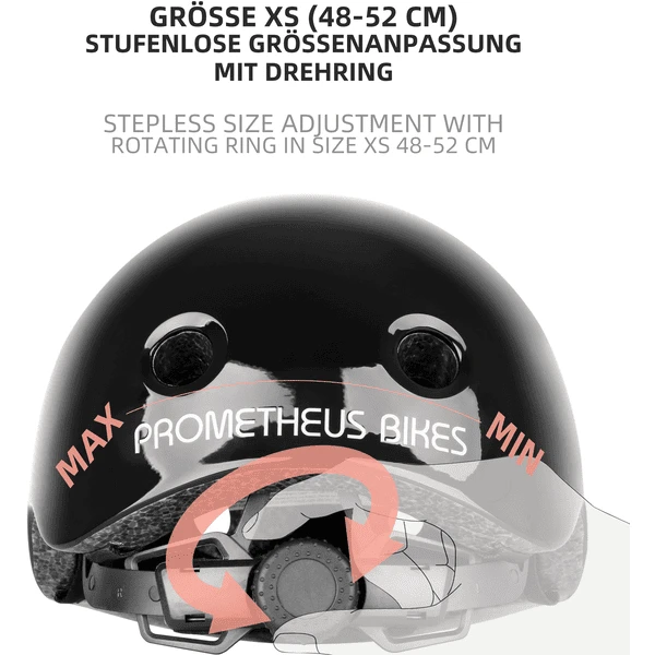 PROMETHEUS BICYCLES ® Fietshelm Maat XS 48-52 Cm Wit - Image 2