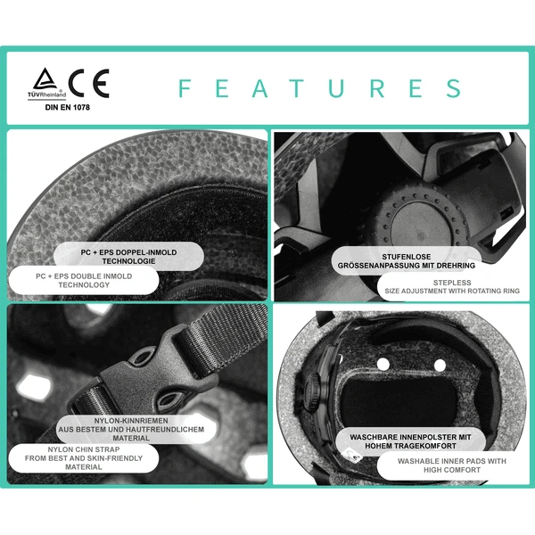 PROMETHEUS BICYCLES ® Fietshelm Maat XS 48-52 Cm Wit - Image 4