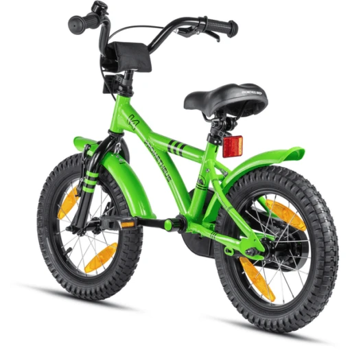 PROMETHEUS BICYCLES® Hawk Fiets 14'', Groen-zwart - Afbeelding 3