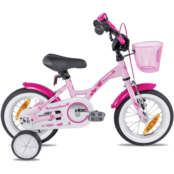 PROMETHEUS BICYCLES® HAWK Kinderfahrrad 12" , Roze-wit - Image 2