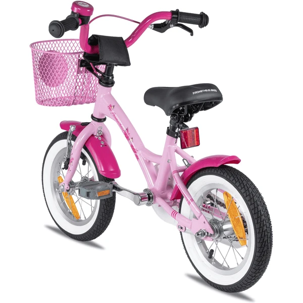 PROMETHEUS BICYCLES® HAWK Kinderfahrrad 12" , Roze-wit - Image 5