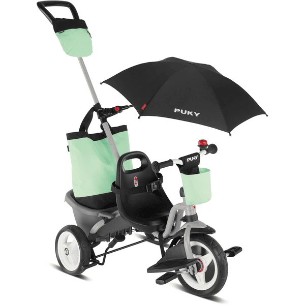 PUKY® 4 In 1 Driewieler Ceety Comfort Lichtgrijs 2440