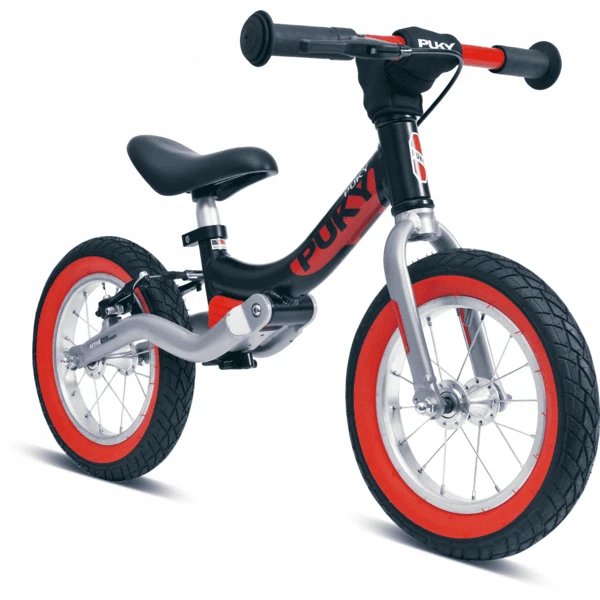 PUKY ® Loopwiel LR RIDE Splash Met Luchtbanden Zwart Incl. Rem