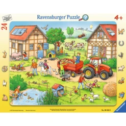 Ravensburger Frame Puzzels - Mijn Kleine Boerderij, 24 Stuks