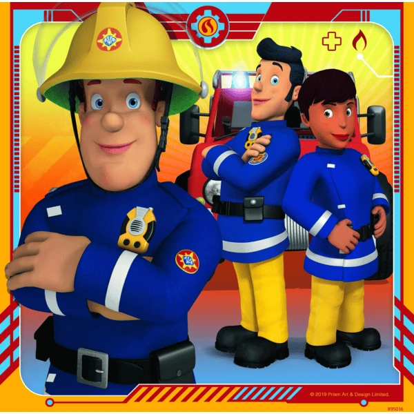 Ravensburger Puzzel 3 X 49 Stukken Brandweerman Sam: Onze Held Sam - Afbeelding 3