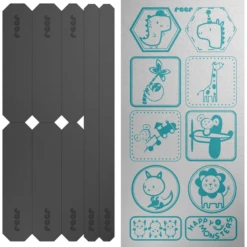 Reer Reflector Stickerset Light Reflex