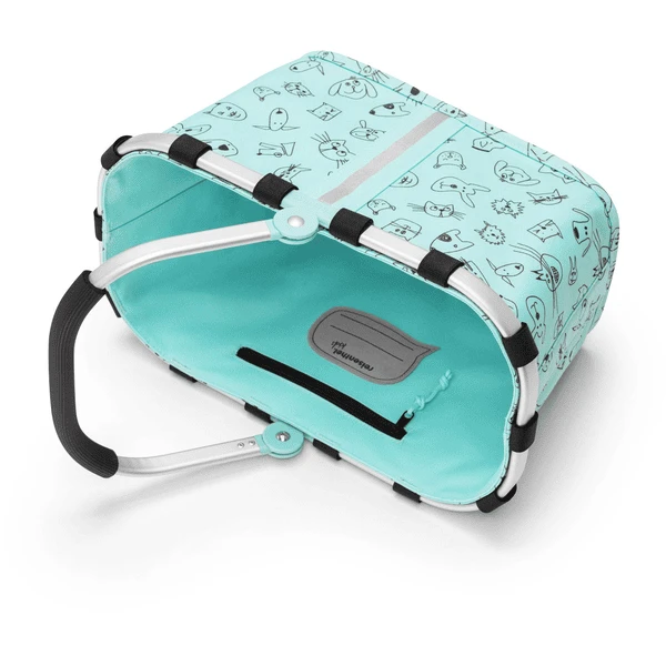 Reisenthel® Carrybag XS Kids Cats And Dogs Mint - Afbeelding 4