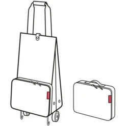 Reisenthel ® Foldabletrolley Black -Randwinkel Voor Kinderen reisenthel foldabletrolley black a366943 4