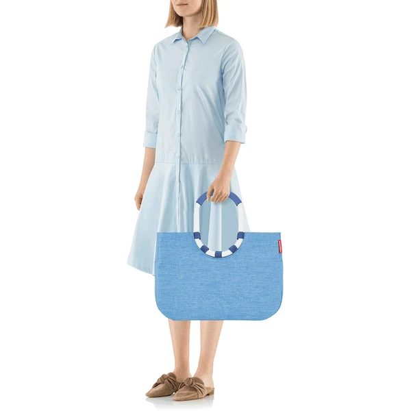 Reisenthel ® Loopshopper L Frame Twist Azzure - Afbeelding 2