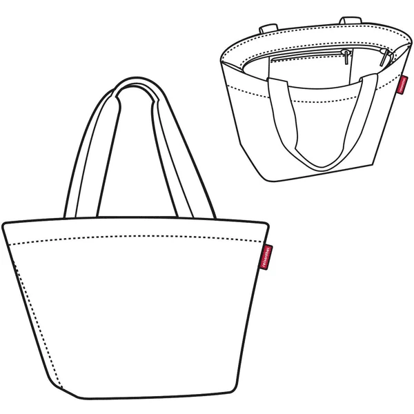 Reisenthel ® Shopper M Twist, Sky Rose - Afbeelding 5