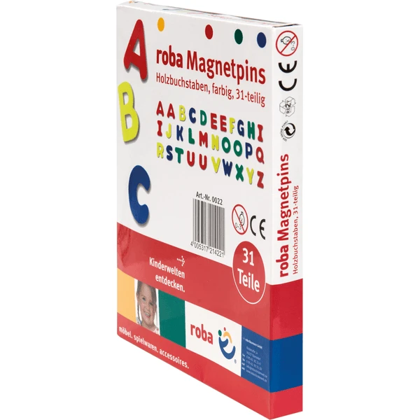 Roba Houten Magnetische Letters 31-delig - Image 2
