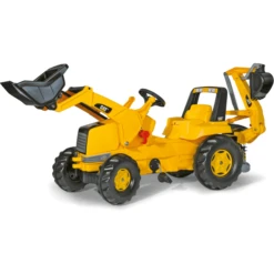 ROLLY TOYS CAT Tractor Met Voor- En Achterlader