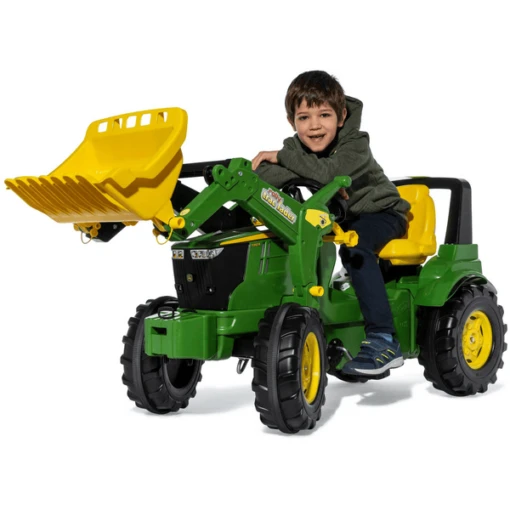 ROLLY TOYS RollyFarmtrac Premium II John Deere 7310R, RollyTrac Voorlader - Nieuw - Afbeelding 2