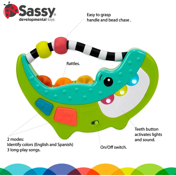 Sassy Baby Activiteitenspeelgoed Met Geluid - Image 3