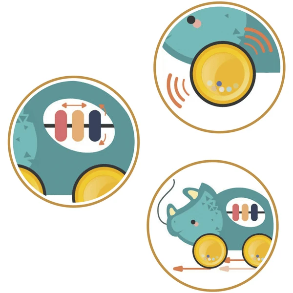 Scandinavian Baby Products Trek Dino - Image 3