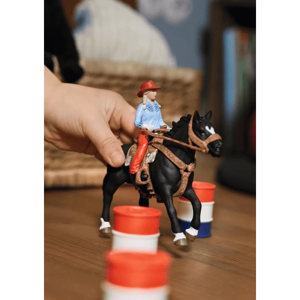 Schleich ® Barrel Racing Met Cowgirl 42576 - Image 2