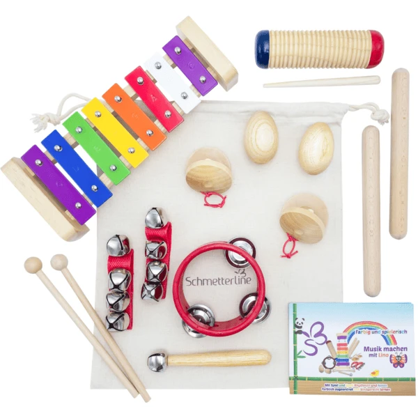 Schmetterline 16-delige Houten Ritmeset - RAINBOW - Afbeelding 5