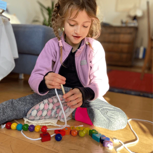 Schmetterline Houten Rijgspel - Fädelino - Image 5