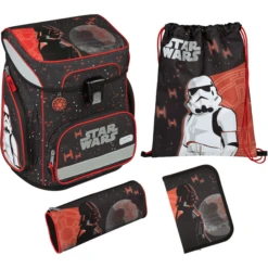 Scooli EasyFit Schooltassenset Star Wars, 5 Stuks