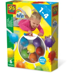SES Creative SES Creativ E® My First Wax Crayon Beads -Randwinkel Voor Kinderen ses creativ e my first wax crayon beads a290429 4