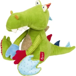 Sigikid ® Zachte Knuffel Patchwork Sweety Krokodil
