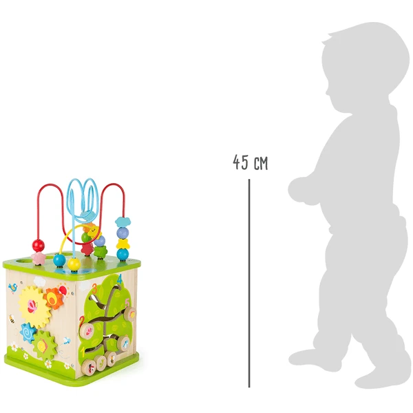 Small Foot Design® Motoriek-wereld Met Knikkerbaan - Afbeelding 3