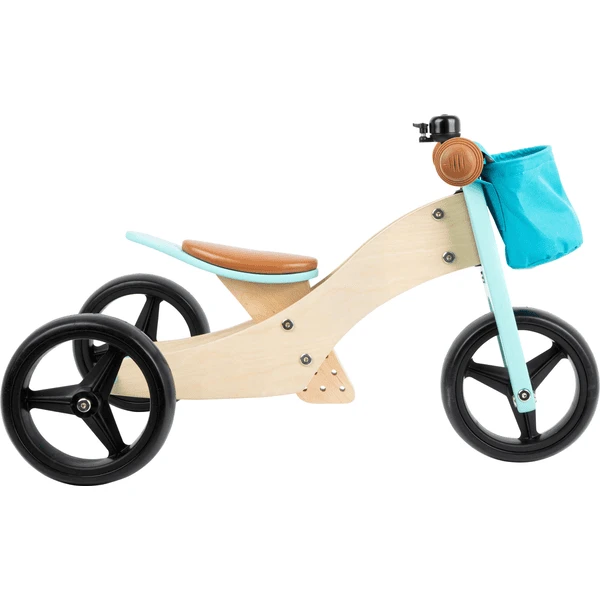 Small Foot ® Waaier Trike 2 In 1 Turquoise - Image 2