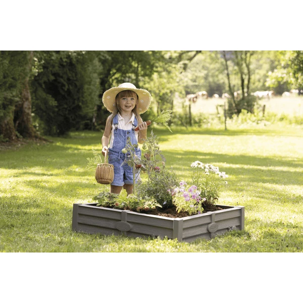 Smoby 2-in-1 Square Garden Zandbak En Plantenbed - Afbeelding 2