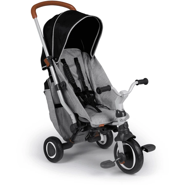 Smoby Opvouwbare Trike, Grijs/zwart - Image 2