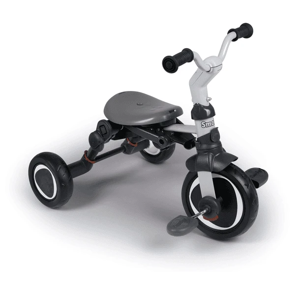Smoby Opvouwbare Trike, Grijs/zwart - Image 3