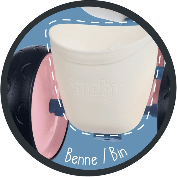 Smoby Rookie Loopfiets Roze - Afbeelding 4