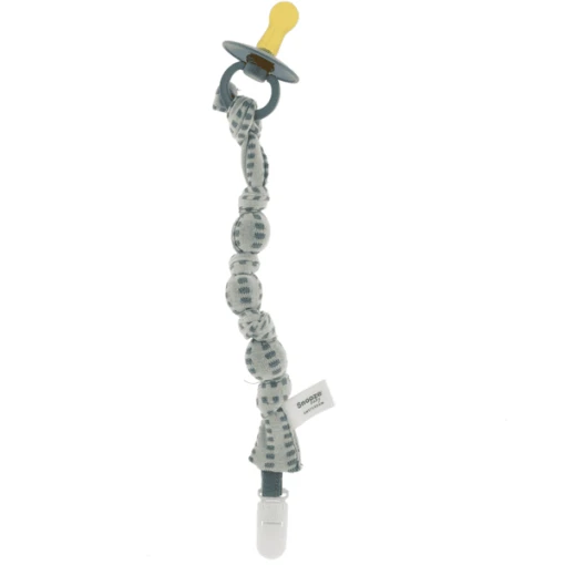 Snoozebaby Organic Fopspeen Riem Smokey Green - Afbeelding 3