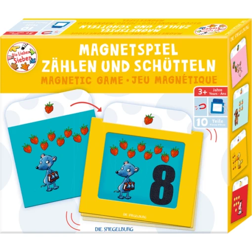 SPIEGELBURG COPPENRATH Magnetisch Spel Tellen & Schudden - The Lovely Seven - Afbeelding 3