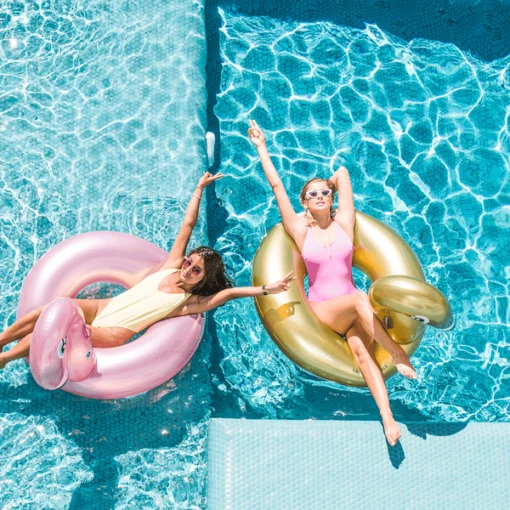 SWIM ESSENTIALS Swim Essential S Golden He Zwaan Zwemband 95 Cm - Afbeelding 4