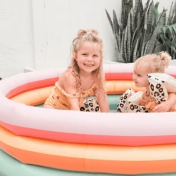 SWIM ESSENTIALS Swim Essential S Opblaasbaar Zwembad Regenboog Ø 150 Cm -Randwinkel Voor Kinderen swim essential s opblaasbaar zwembad regenboog o 150 cm a359616 2