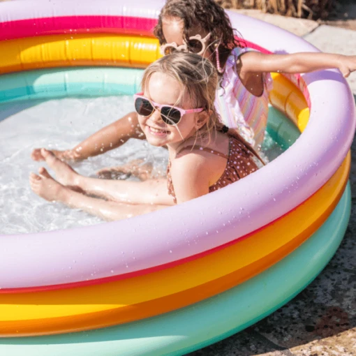 SWIM ESSENTIALS Swim Essential S Opblaasbaar Zwembad Regenboog Ø 150 Cm - Afbeelding 5
