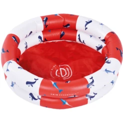 SWIM ESSENTIALS Swim Essential S Opblaasbaar Zwembad Rood- White Whale