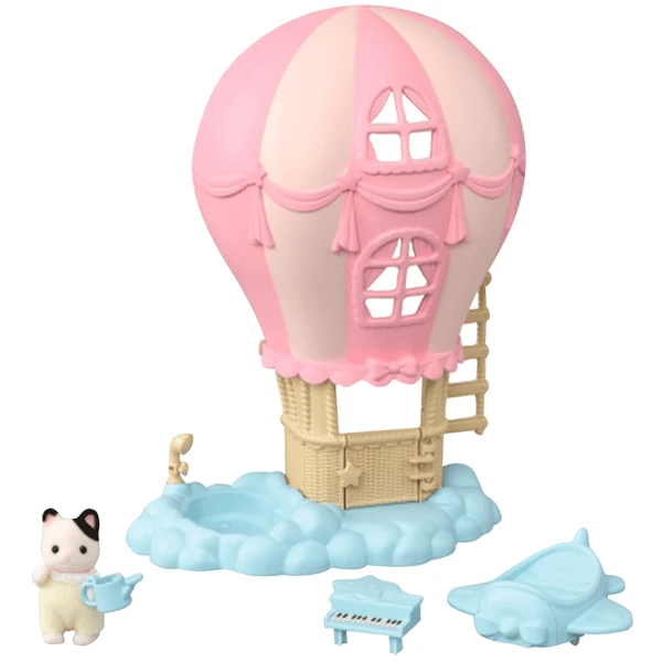 Sylvanian Families ® Baby Ballon Speelhuisje Met Figuur